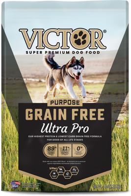 Grain-Free Ultra Pro High Protein Low Carb Active Dry Dog Food, 60-lb bundle