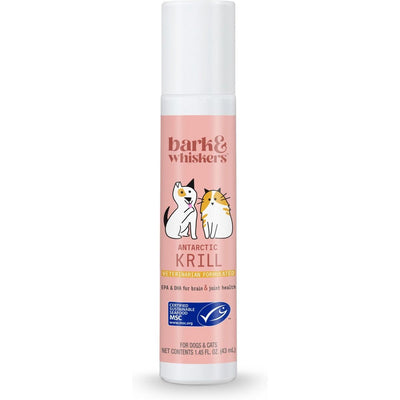 Antarctic Krill Liquid Supplement, Perros y Gatos. 40 ml. - Bark & Whiskers