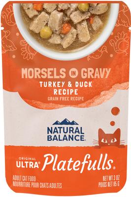 Platefulls Indoor Formula Mackerel & Sardine in Gravy Grain-Free Cat Food Pouches, 3-oz pouch, case of 24