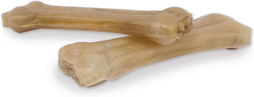 Premium Pressed Beef Hide Beef Flavor Dog Bone, 8-in, 6 count