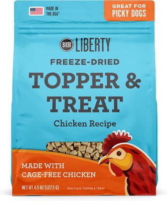 Liberty Beef Recipe Freeze-Dried Dog Topper & Treat, 4.5-oz bag