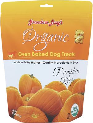 Organic Blueberry Oven Baked Dog Treats, 14-oz bag