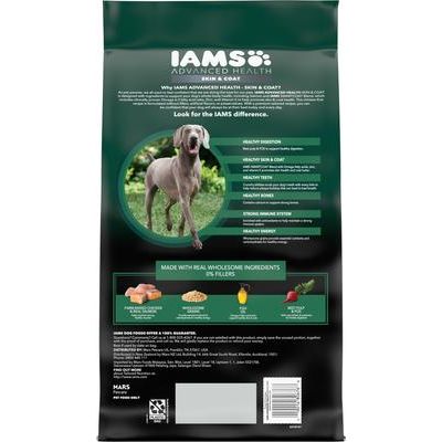 Alimento seco para perros adultos Advanced Health Skin & Coat con receta de pollo y salmón, bolsa de 6 lb