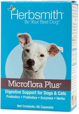 Microflora Plus for Digestion Capsules Daily Dog & Cat Supplement, 120 count