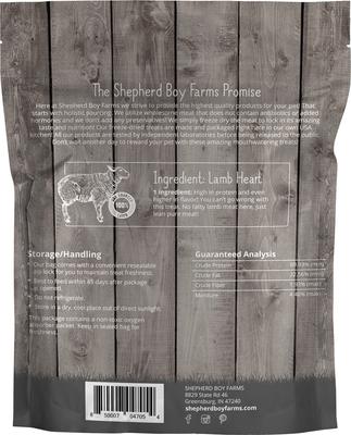 Lamb Hearts Freeze-Dried Dog & Cat Treats, 8-oz bag