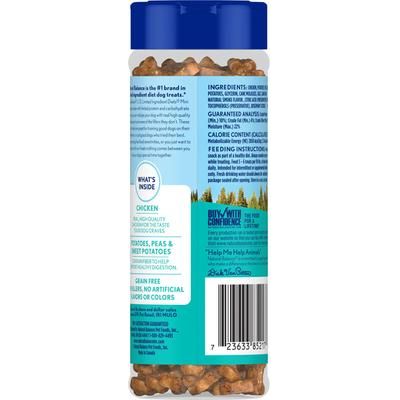 Bundle: Variety Pack - Natural Balance Limited Ingredient Diets Mini Rewards Chicken Formula Dog Treats, Salmon & Turkey Flavors