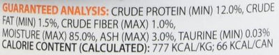 Comida enlatada para gatos Osopure Grain-Free Tuna & Salmon Recipe in Gravy, 3 oz, caja de 24