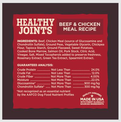 CORE Healthy Joints Beef & Chicken Grain-Free Dog Treats, 8-oz bag