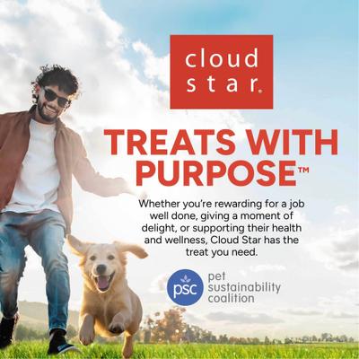 Premios para perros Wag More Bark Less Chicken & Sweet Potato, sin cereales, bolsa de 10 oz