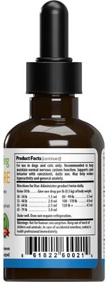 Calming CARE Bacon Flavored Liquid Calming Supplement for Cats & Dogs, 2-oz bottle