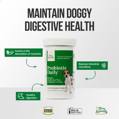 Probiotic Daily Dog Supplement, 60 count
