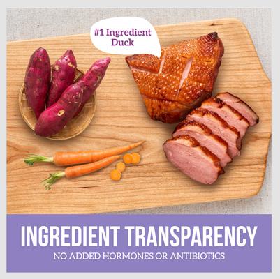 Grain-Free Duck Entree Canned Dog Food, 12.5-oz, case of 12