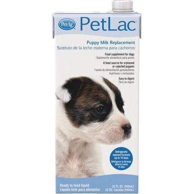 PetAg, PetLac Liquid for Puppies, Ready-to-Feed Milk Replacement, 946 ml.
