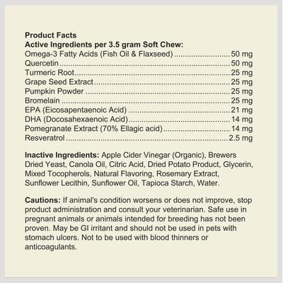 Allergy & Immunity Support Chicken Flavored Soft Chew Allergy & Immune Supplement for Dogs, 90 count