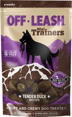 Mini Trainers Tender Duck Soft & Chewy Dog Treats, 12-oz pouch