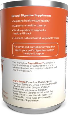 Pumpkin SuperBlend Digestive Dog & Cat Supplement, 15-oz, case of 12