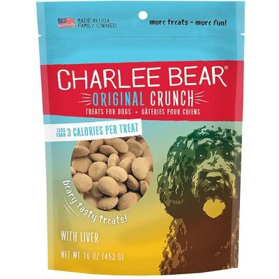 Golosinas para perros con sabor a hígado, bolsa de 16 oz, paquete de 3