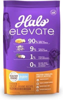 Elevate Healthy Grains Puppy Formula Chicken Recipe Dry Dog Food, 20-lb bag