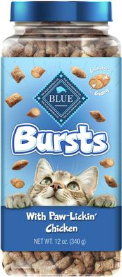 Bursts with Paw-Licken Chicken Cat Treats, 5-oz bag