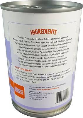 Comida enlatada para perros Osopure Grain-Free Chicken in Gravy, 12 oz, caja de 12