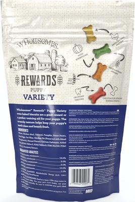 Galletas variadas para perros Rewards Puppy, bolsa de 2 lb