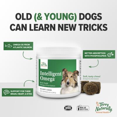 Intelligent Omega Dog Supplement, 60 count
