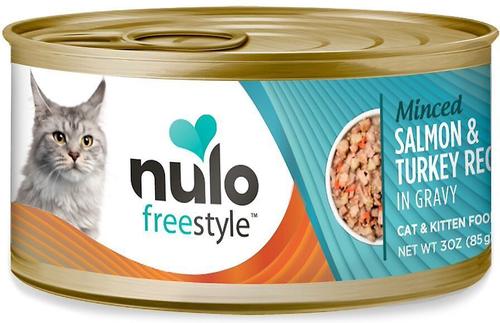 Minced Turkey & Duck in Gravy Grain-Free Canned Cat & Kitten Food, 3-oz, case of 24