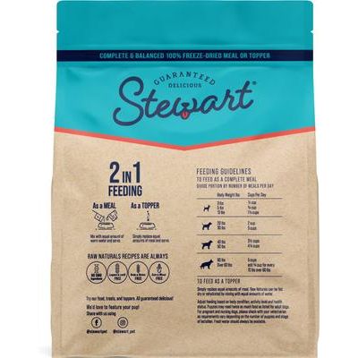 Alimento liofilizado para perros adultos Raw Naturals Beef con ingredientes limitados, bolsa de 32 oz