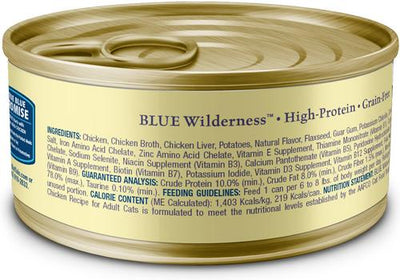Wilderness Chicken High-Protein Grain-Free Pate Adult Wet Cat Food, 5.5-oz, case of 24