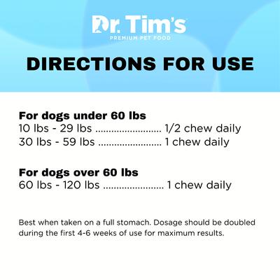 Synovial Flex Advanced Regular Chicken Flavor Joint Mobility Dog Supplement, 120 count