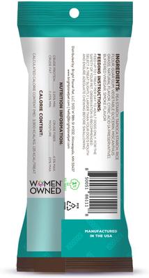 Better Bully Beef Flavor Plant-Based Dog Chews, Small, 2 count