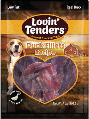 Duck Fillet Recipe Dog jerky Treat, 7-oz bag