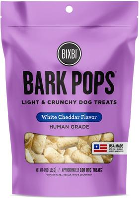 Bark Pops Chicken-Free Sweet Potato & Apple Flavor Light & Crunchy Dog Treats, 4-oz bag