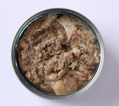 Comida enlatada para perros Natural & Delicious Ocean Trout & Salmon, lata de 10 oz, caja de 6