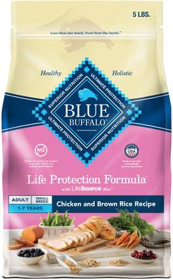 Life Protection Formula Small Breed Adult Chicken & Brown Rice Recipe Dry Dog Food, 15-lb bag