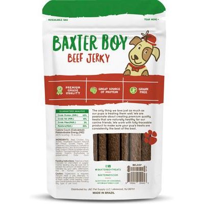 Premios para perros Bully Grain-Free Jerky, bolsa de 8 oz