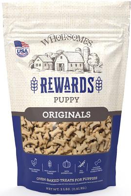 Rewards Puppy Variety Biscuit Dog Treats, 2-lb bag