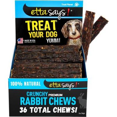 Masticables crujientes premium para perros con receta de búfalo de 4 pulgadas, 36 unidades
