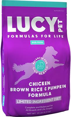 Limited Ingredient Diet Chicken, Brown Rice & Pumpkin Formula Dry Dog Food, 12-lb bag