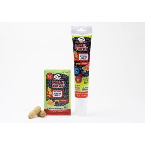 Fill'n Pumpkin Peanut Butter Dog Treat, 1-oz bag, 10 count