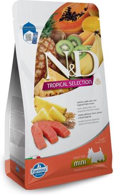 N&D Tropical Selection Salmon Adult Mini Dry Dog Food, 11-lb bag