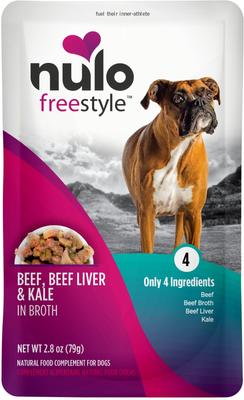 FreeStyle Chicken, Duck, & Kale in Broth Dog Food Topper, 2.8-oz, case of 24