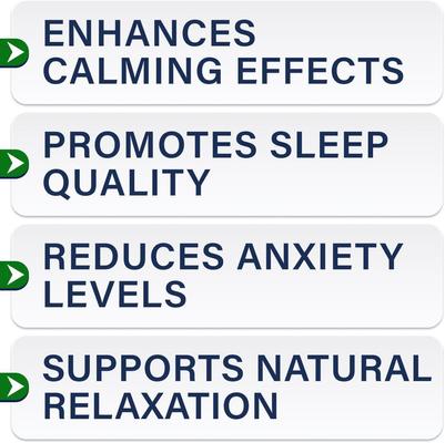 Calming Melatonin Stress Anxiety Relief & Sleep Aid Chew Supplement for Dogs, 120 count