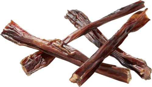 USA 6.5" Steer Pizzle Dog Treats, 2 pack, case of 50