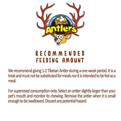 Split Antler Grain-Free Dog Treat, 1 count, X-Large