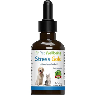 REV Stress Gold Liquid Calming Supplement, sabor Tocino. 60 ml. - Pet Wellbeing