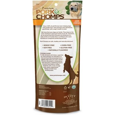 Golosina crujiente para perros con sabor a pollo, 8 pulgadas