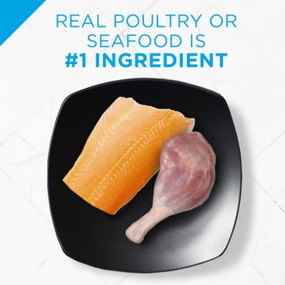 Bundle: Purina Pro Plan Adult Sensitive Skin & Stomach Lamb & Rice Formula Dry Food, 3.5-lb bag + Focus Sensitive Skin & Stomach Duck & Arctic Char Variety Pack Canned Cat Food