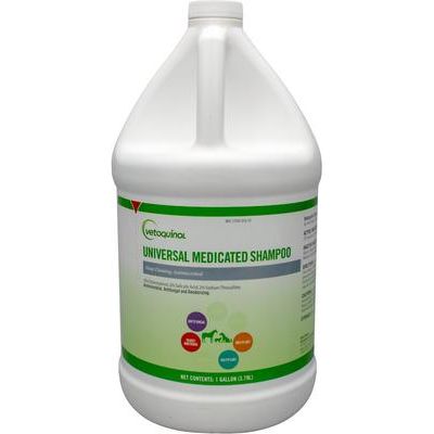 Champú medicado universal para perros y gatos, botella de 16 onzas líquidas