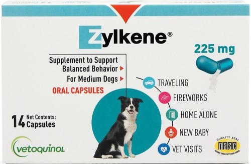 Zylkene Capsules Calming Supplement for Dogs, 30 count
